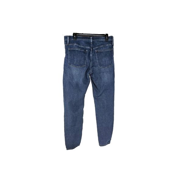 J. Crew Jeans High Rise Skinny Women’s Size 31 Blue Denim - Picture 3 of 7